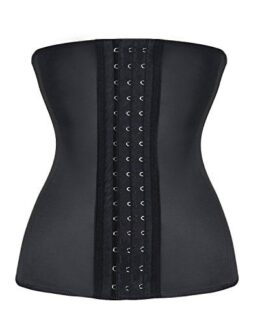 Kim Kardashian waist trainer black color