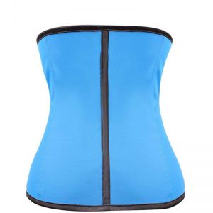 Kim Kardashian waist trainer blue color 1