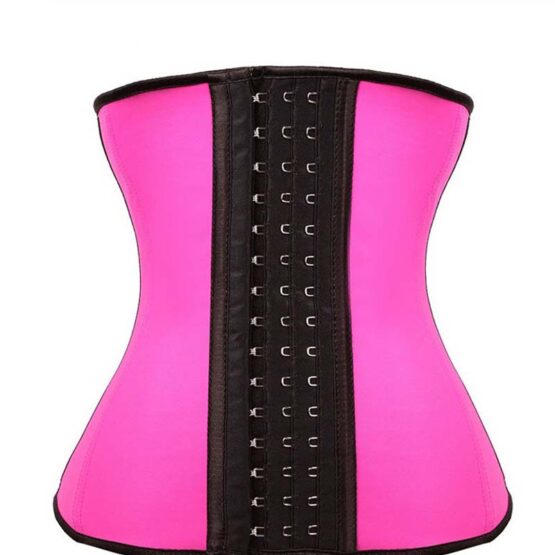 Kim Kardashian waist trainer pink color