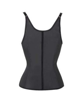 Latex Waist Trainer Zip and Cip Vest 5