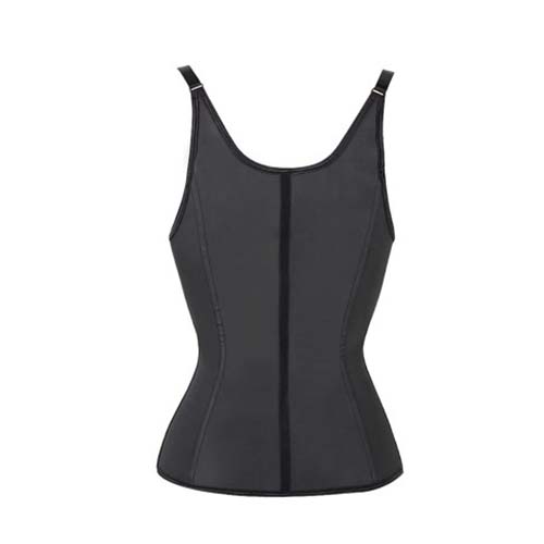 Latex Waist Trainer Zip and Cip Vest 5