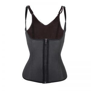 Latex Waist Trainer Zip and Cip Vest Sample 2