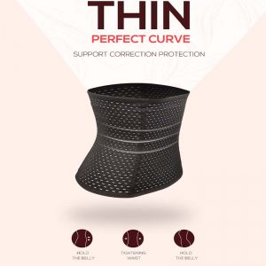 P504 Alloy Steel High Elasticity Perfect Curve Waist Trainer For Weight Loss Workout