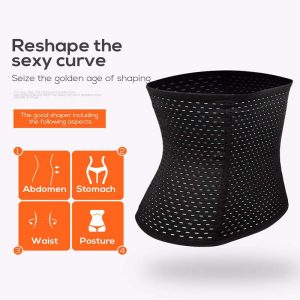 P504 Alloy Steel High Elasticity Waist Trainer For Weight Loss Workout Reshape Your Body Figure