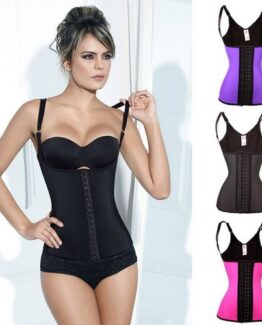 P506 Colombian Latex Waist Trainer Vest with Straps Perfect Curves Cincher for Weight Loss Product