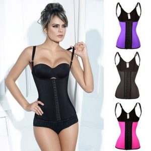 P506 Colombian Latex Waist Trainer Vest with Straps Perfect Curves Cincher for Weight Loss Product