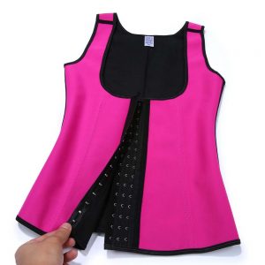 P507 Workout Latex Colombian Waist Trainer Vest Steel-Boned Slimming Cincher Corsets Material Sample