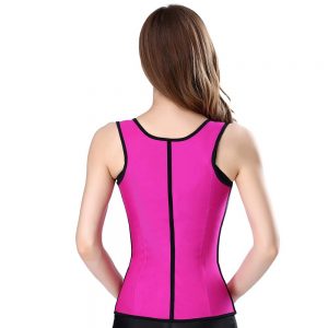 P507 Workout Latex Colombian Waist Trainer Vest Steel-Boned Slimming Cincher Corsets Sample 6