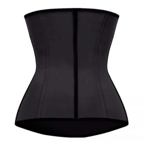 p503 latex waist trainer with zipper back color