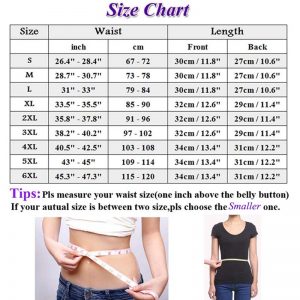 p503 latex waist trainer with zipper size chart