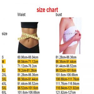 p504 high elasticity spiral steel bones waist trainer size chart