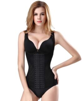 P508 Colombian Waist Trainer For Women Slimming Underwear Shaper Trainer Corset Vest Black