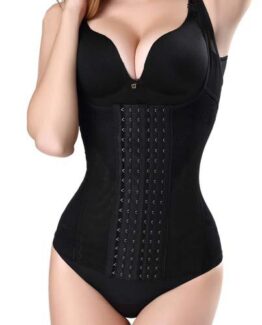 P508 Colombian Waist Trainer For Women Slimming Underwear Shaper Trainer Corset Vest Black Sample