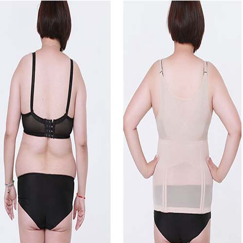 P513 Adjustable Shoulder Strap Waist Trainer Vest For Plus Size Women 5XL Full Body Slimming Shapewear Cincher Back - done