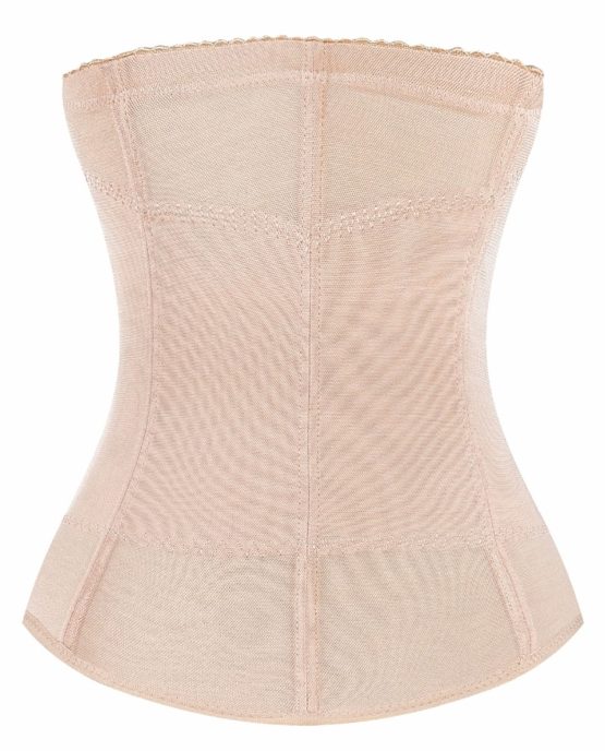 P516-Lace-Pattern-Curves-Colombian-Best-Hourglass-Waist-Cinchers-Trainer-Corset-For-Weight-Loss-beige-back-done