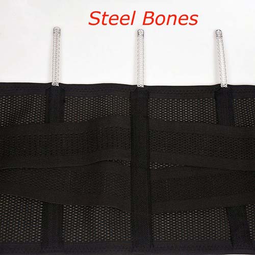 P517 Male Sports Corset Waist Trainer Best Men Slimming Waist Cinchers Belt During Workout Steel Boned