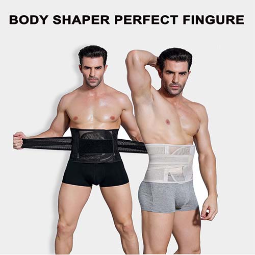 P517 Male Sports Corset Waist Trainer Best Men Slimming Waist Cinchers Belt During Workout model