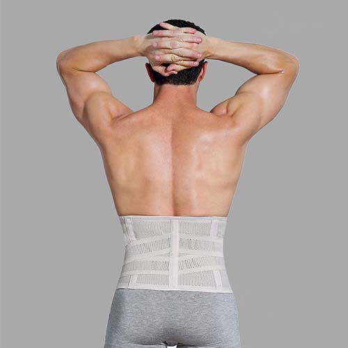 P517 Male Sports Corset Waist Trainer Best Men Slimming Waist Cinchers Belt During Workout product 5