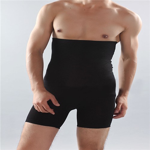 P518 Male Waist Trainer Belt Weight Loss High Compression Body Shaper Undergarment Display 1