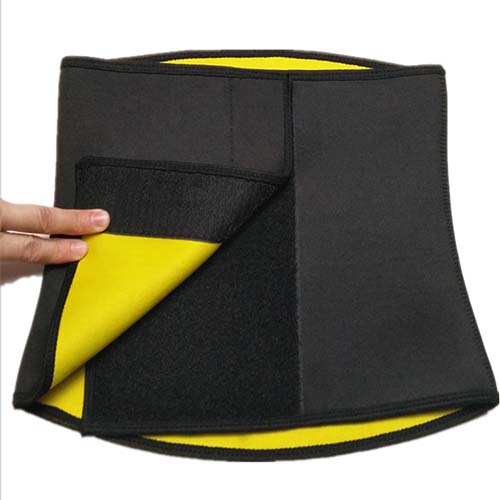 P519 Male Waist Trainer Belt High Compression Burn Fat Body Shapers Band for Weight Loss Display 6