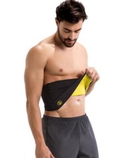 P519 Male Waist Trainer Belt High Compression Burn Fat Body Shapers Band for Weight Loss Product 5