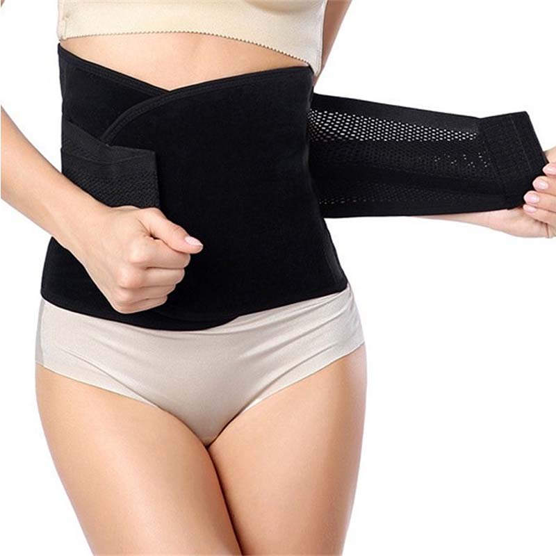 P525 Women Postpartum Belly Recovery Shapewear Belt Waist Trainers Corset Model 4