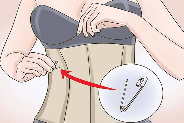 How to prevent waist trainer roll up down 6