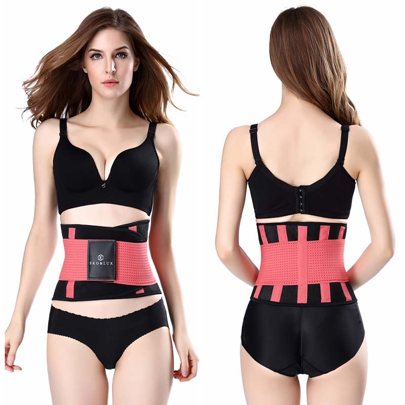 P522 Unisex Xtreme Waist Trainer Corset Belts Diagram 12