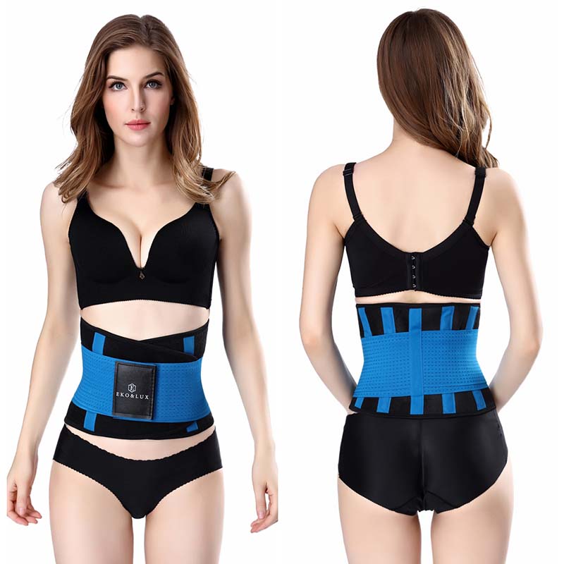 P522 Unisex Xtreme Waist Trainer Corset Belts Diagram 13