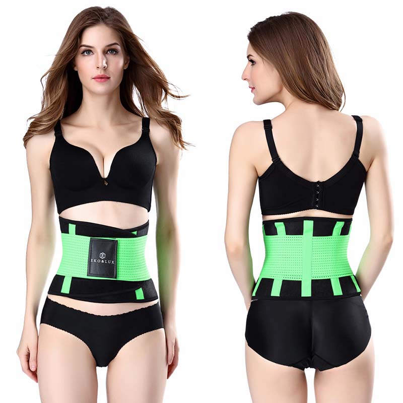 P522 Unisex Xtreme Waist Trainer Corset Belts Diagram 14