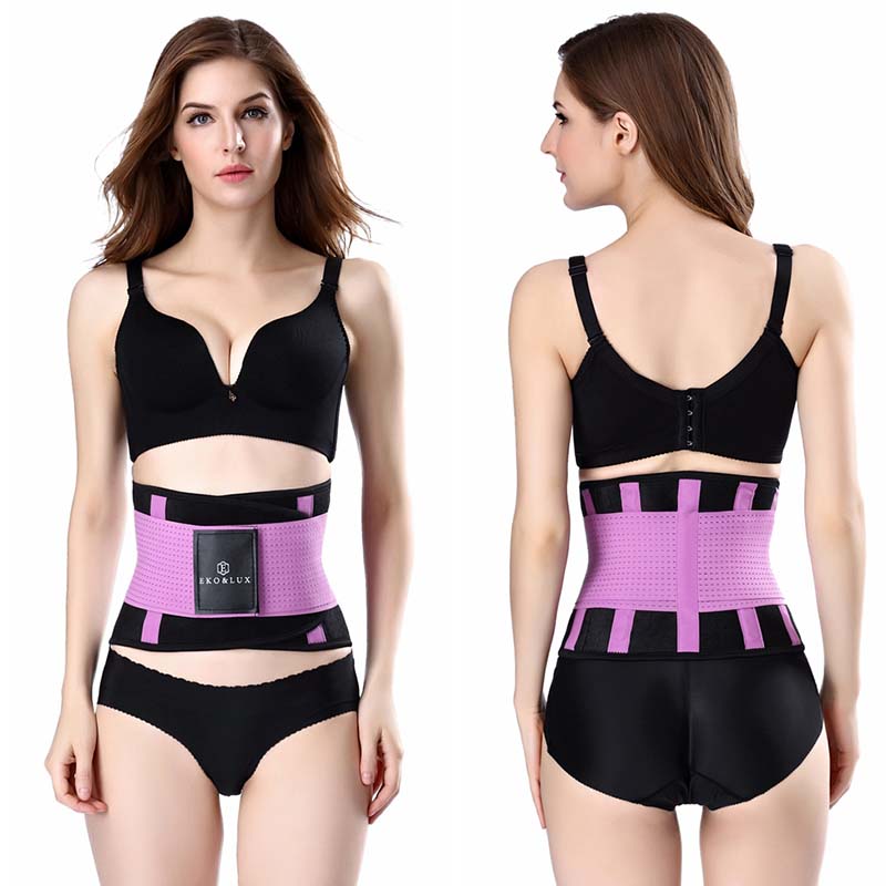 P522 Unisex Xtreme Waist Trainer Corset Belts Diagram 15