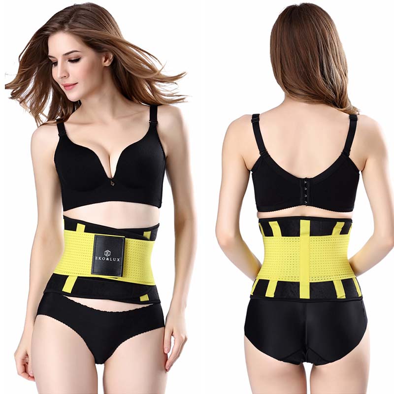 P522 Unisex Xtreme Waist Trainer Corset Belts Diagram 17