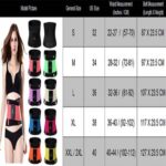 P522 Xtreme Waist Trainer Corset Belts Size Chart