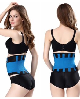 P522 Xtreme Waist Trainer Corset Belts blue