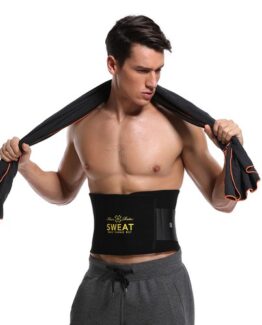 P523 SWEET SWEAT BURN FAT WAIST TRIMMER SLIMMING CORSET BELT FOR MEN