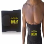 P523 SWEET SWEAT BURN FAT WAIST TRIMMER SLIMMING CORSET BELT FOR MEN WOMEN DEMO