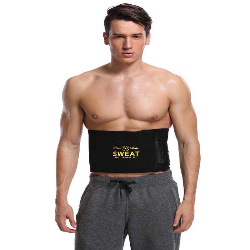 P523 SWEET SWEAT BURN FAT WAIST TRIMMER SLIMMING CORSET BELT FOR MEN WOMEN DIAGRAM 7