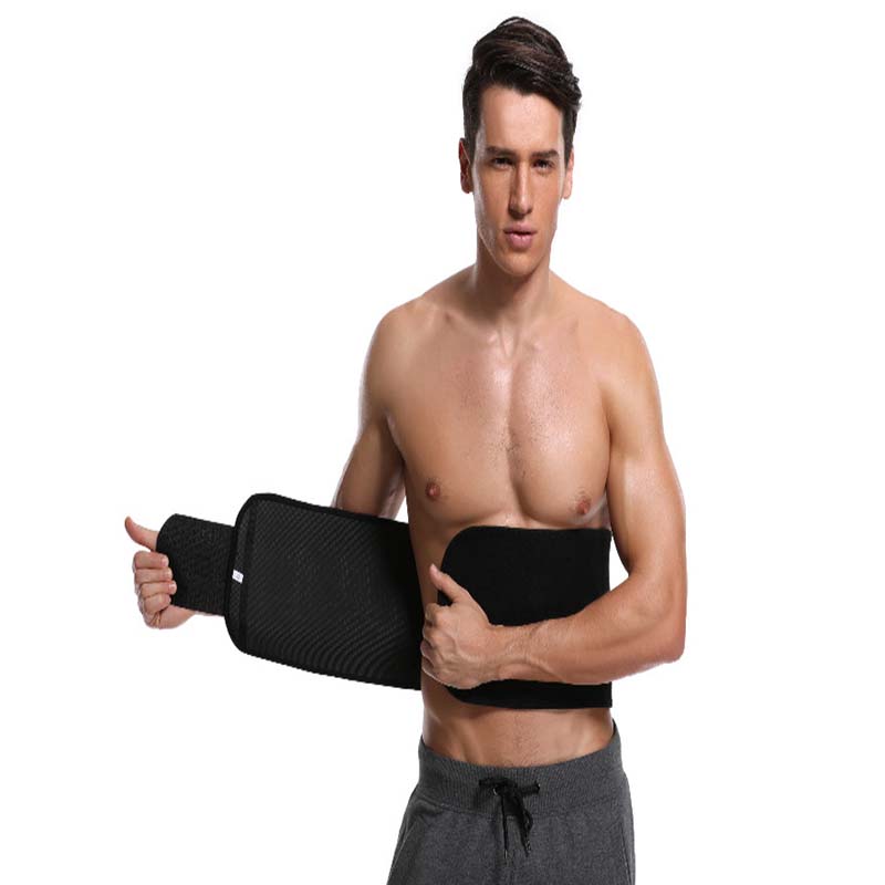 P523 SWEET SWEAT BURN FAT WAIST TRIMMER SLIMMING CORSET BELT FOR MEN WOMEN DIAGRAM 9