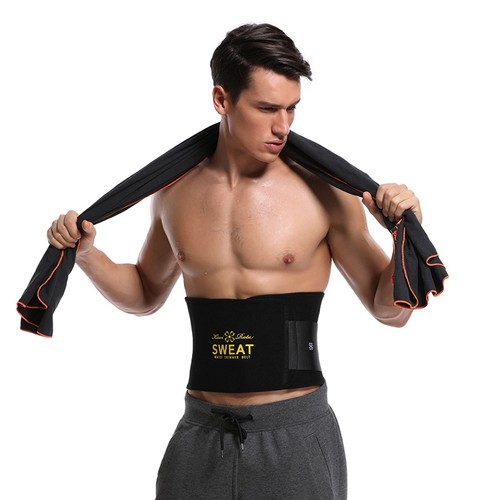 Gunfit Sweat Belt, Waist Trimmer Belt for Women & Men, Slimming