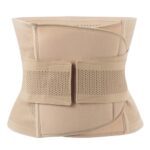 P525 Women Postpartum Belly Recovery Shapewear Belt Waist Trainers Corset Beige