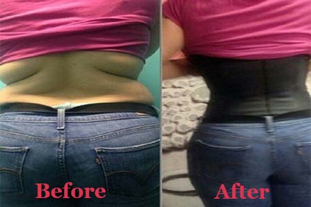 waist trainer flatten belly result