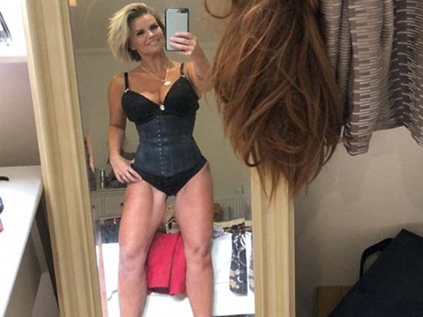 Celebrities Kerry Katona Waist Training