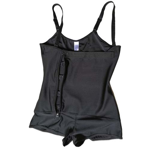 P 529 Latex Waist Training Clip and Zip Body Shaper Garment Product