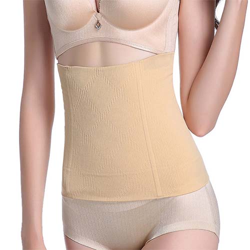 P530 High Compression Seamless Hip Women Body Shaper Beige