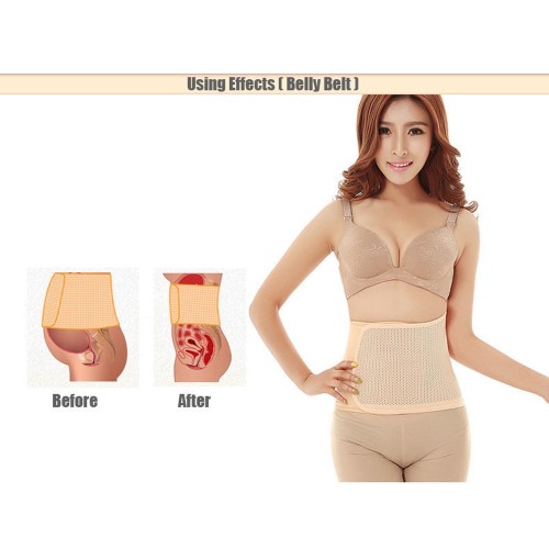 P531 C-section Waist Training 3-in-1 recovery abdominal binder diagram