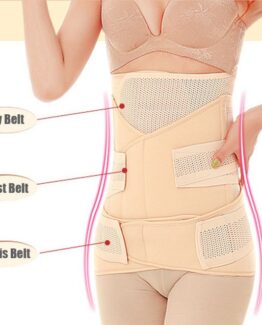 P531 C-section Waist Training 3-in-1 recovery abdominal binder structure