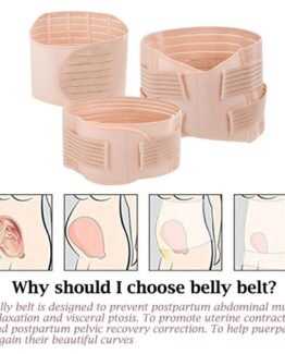 P532 Waist Training 3-in-1 Breathable C-section Belly Binder Process