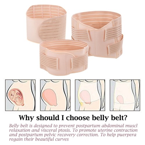 P532 Waist Training 3-in-1 Breathable C-section Belly Binder Process