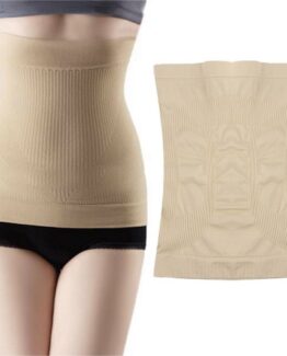 P534 Waist Training Postpartum Belly Wraps Beige Color