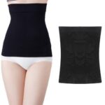 P534 Waist Training Postpartum Belly Wraps Black Color